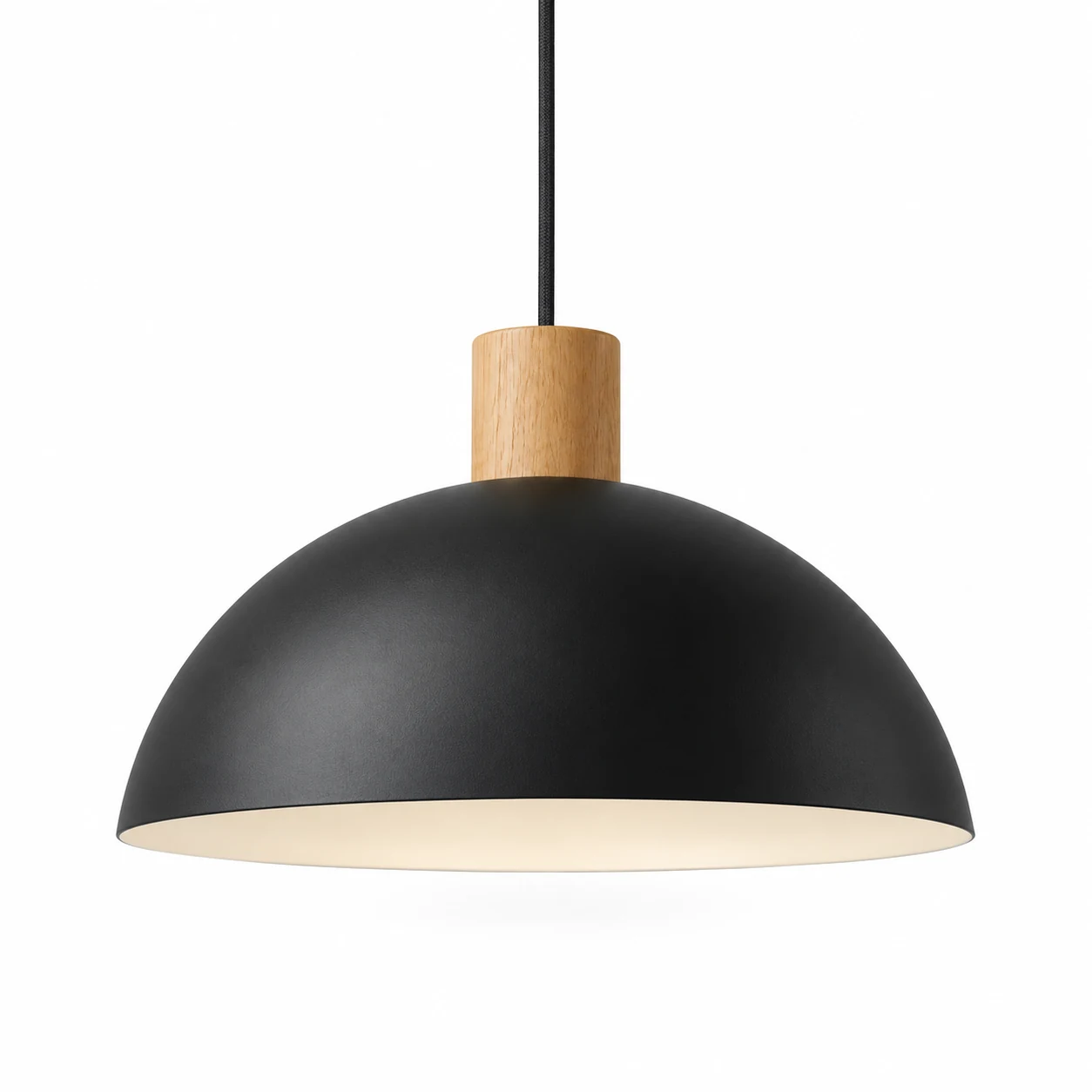 Black Dome Pendant