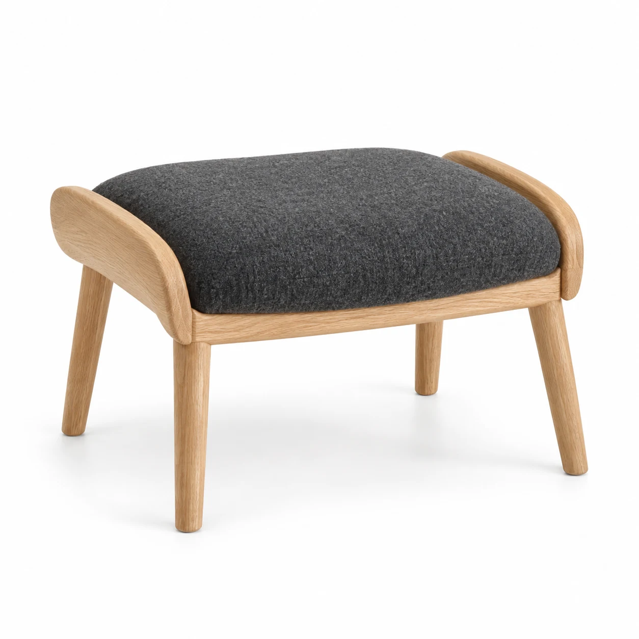 Grey Oak Footstool