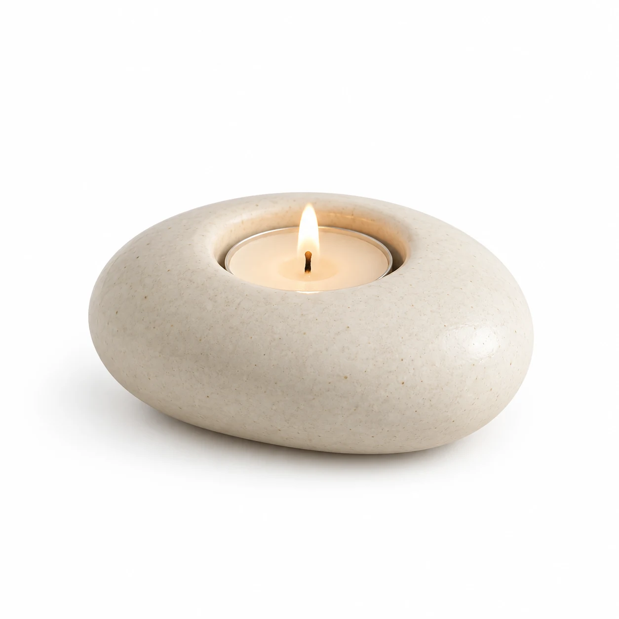 Stone Candle Holder