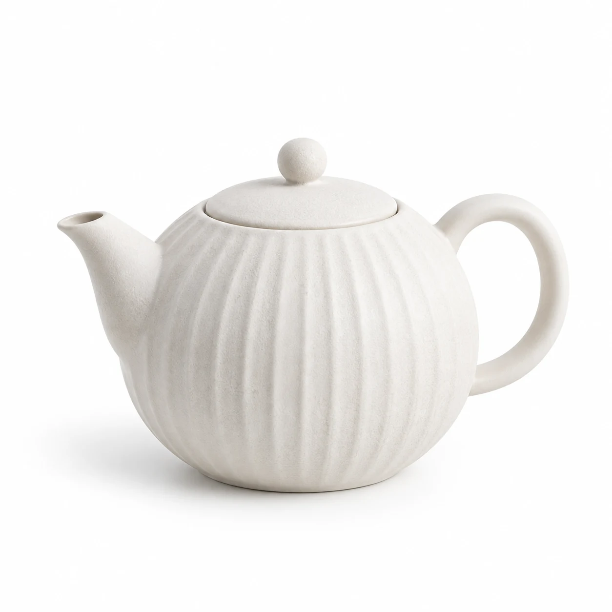 White Porcelain Teapot